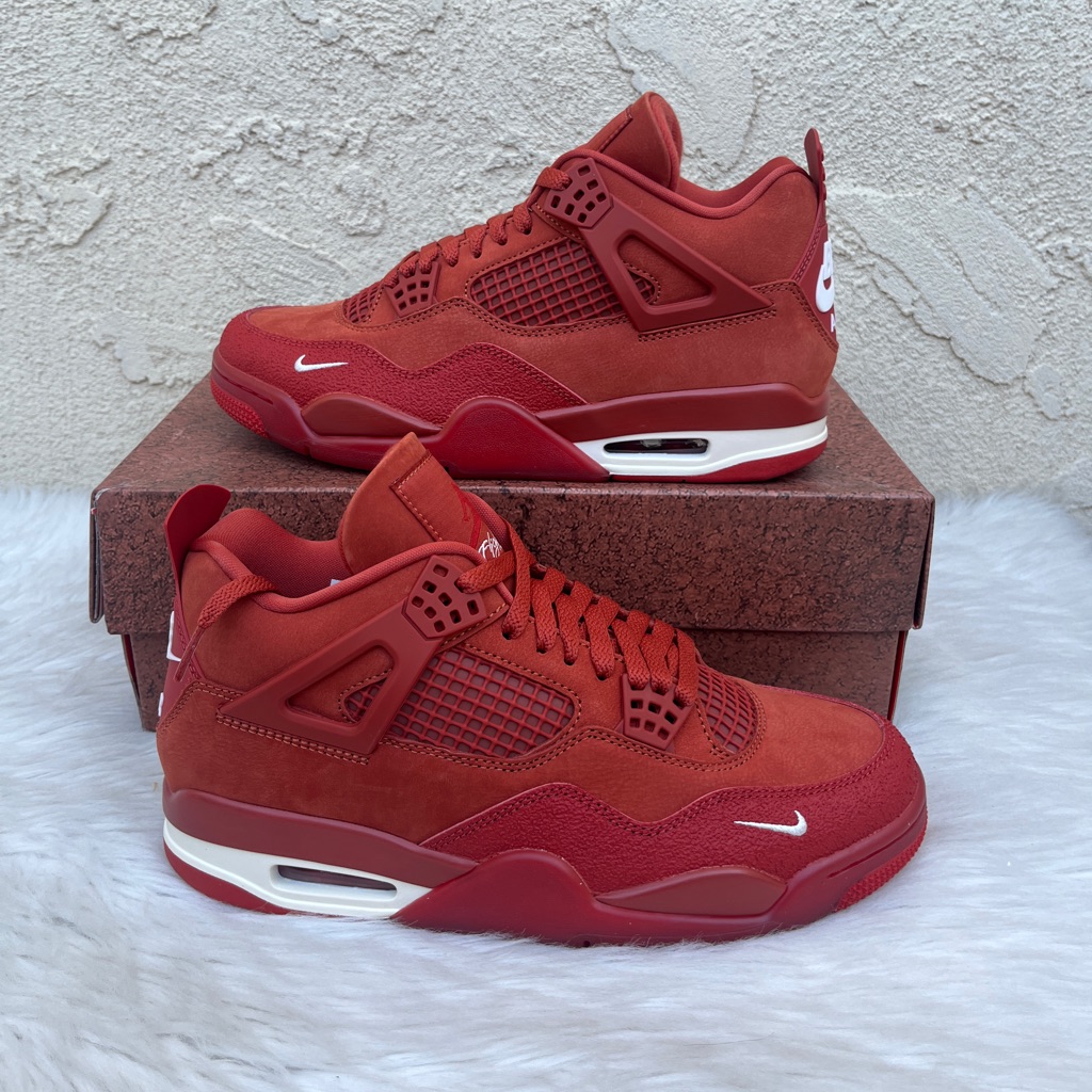 Jordan 4 Retro Red Sneakers